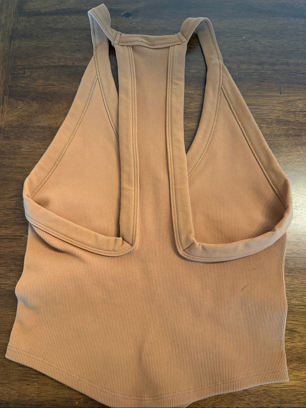 FP Movement Ribbed Racerback Tank Top - Brown - Picture 4 of 4